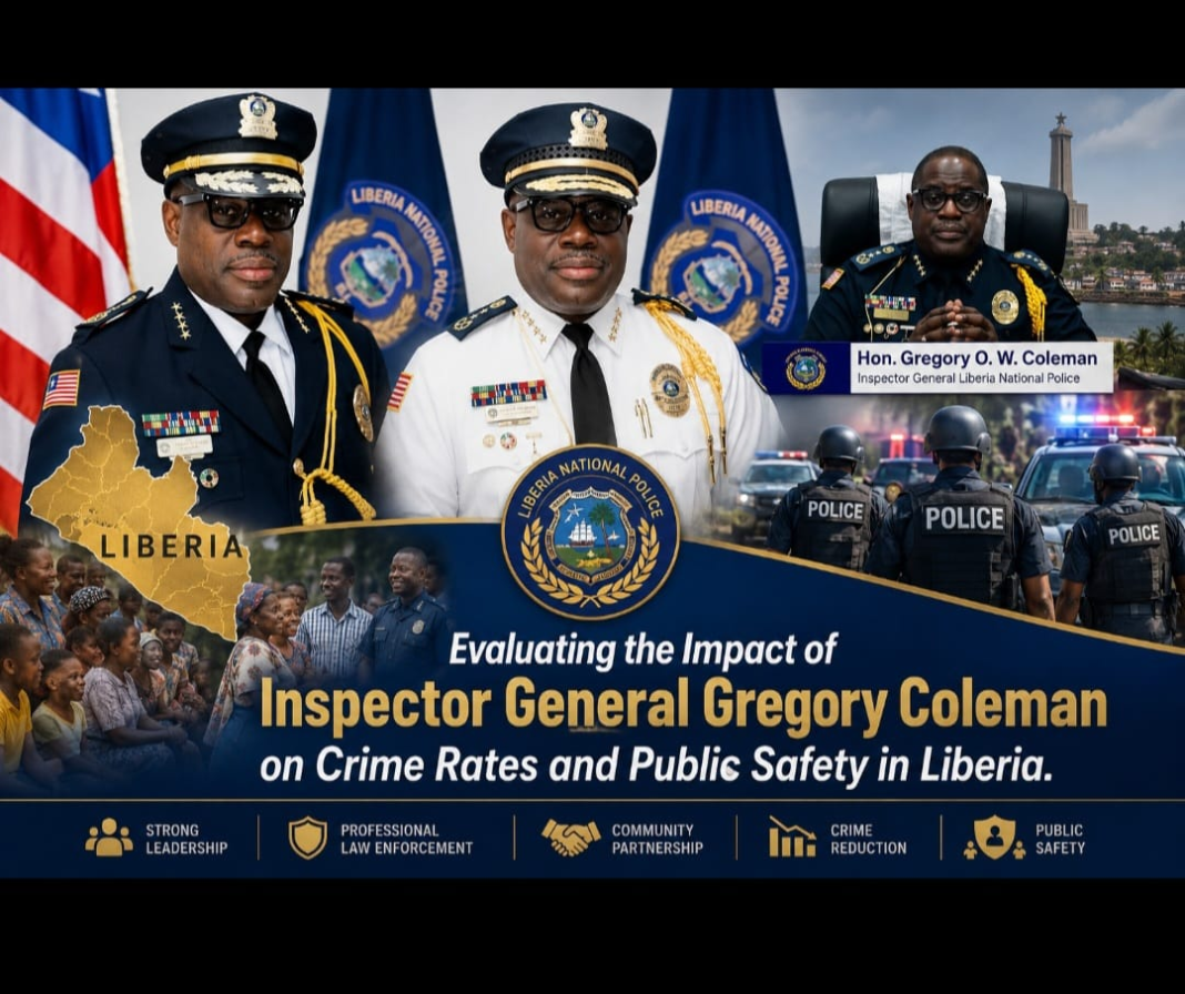 Evaluating the Impact of Inspector General Gregory Coleman on Crime Rates and Public Safety in Liberia: