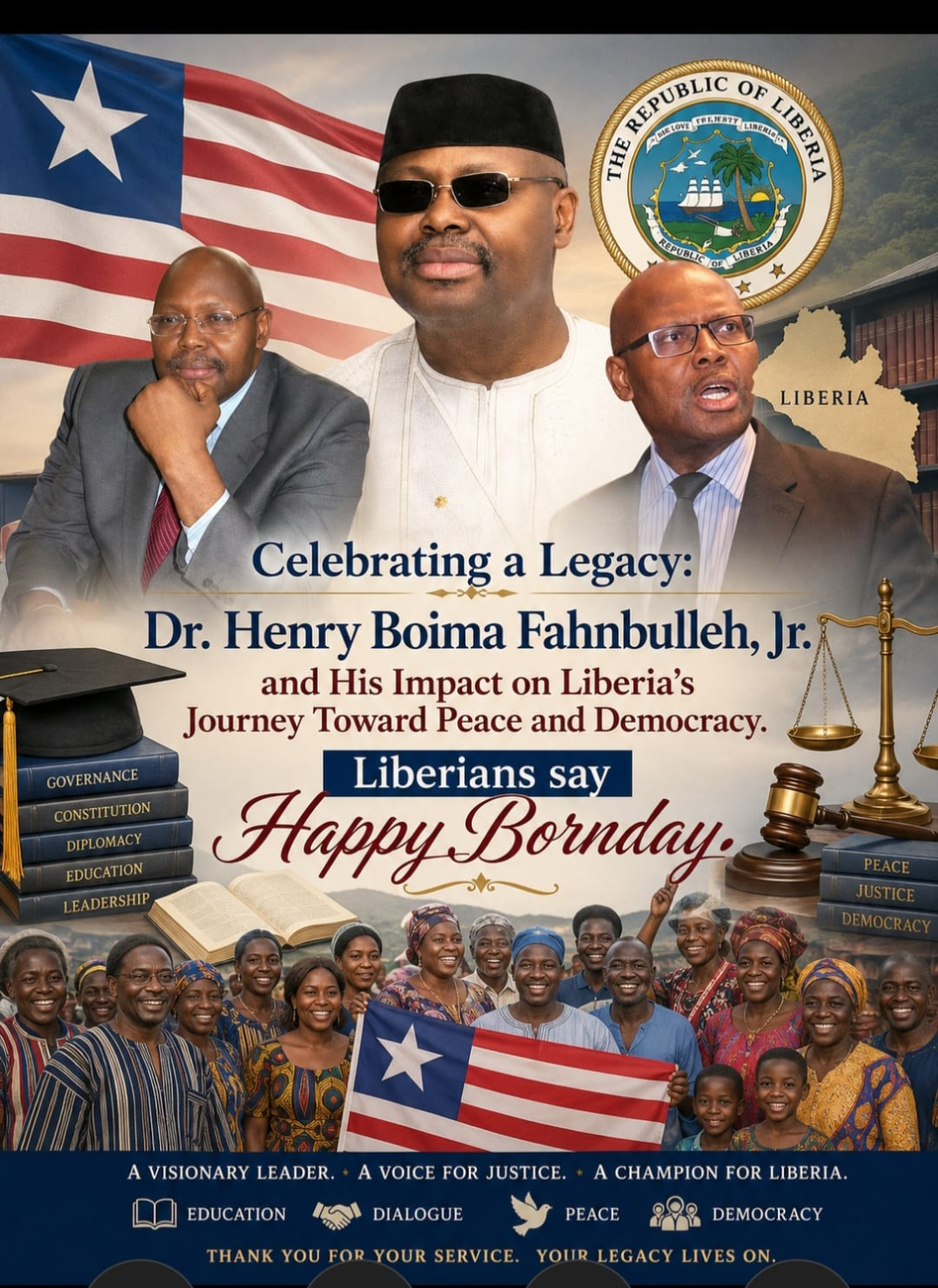 Celebrating a Legacy: Dr. Henry Boima Fahnbulleh, Jr. and His Impact on Liberia’s Journey Toward Peace and Democracy: