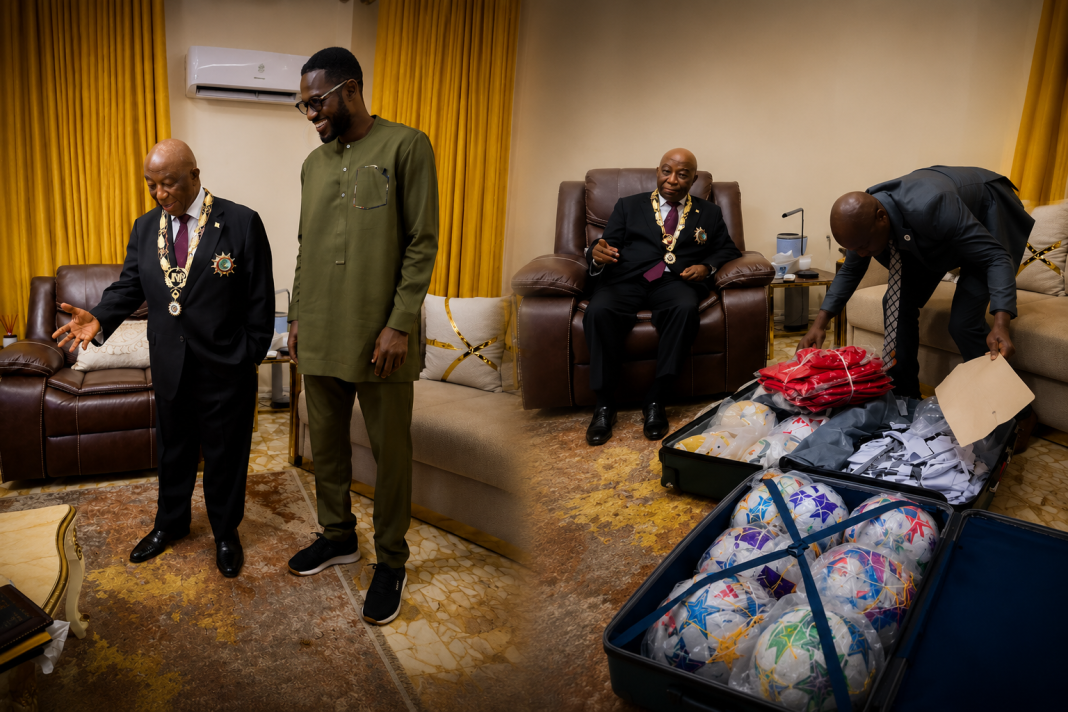 Liberia: Boakai Receives Sports Consignment from Youth Ambassador Kebe Ahead of 179th Independence Celebrations