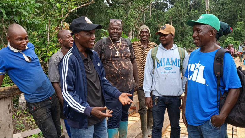 James Papy Kwabo Visits Newly Completed Kpassigezea–Ziggida Bridge, Renews Call for Permanent Concrete Structure