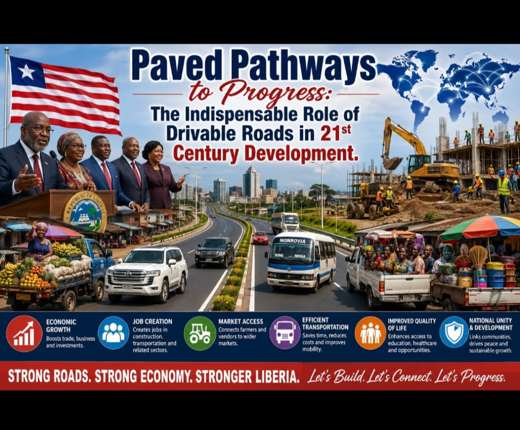 Paved Pathways to Progress: The Indispensable Role of Drivable Roads in 21st Century Development: