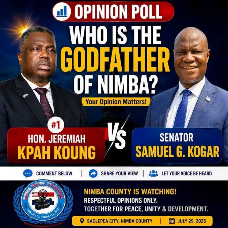 Division Deepens Among Chiefs and Elders In Nimba County After Chiefs of Zoe Chiefdom Publicly Endorse Senator Samuel Kogar As the County’s Next Self‑Proclaimed “godfather”