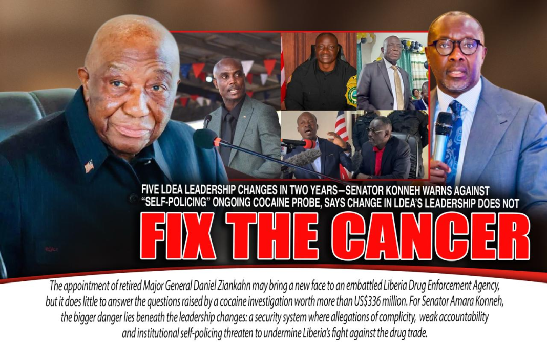 Liberia: Five LDEA Leadership Changes in Two Years—Senator Konneh Warns Liberia Cannot “Change the Figurehead” and Cure the Cancer