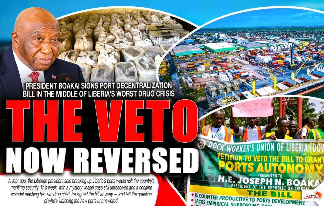 Liberia: President Boakai Signs Port Decentralization Bill in Middle of Biggest Drug Crisis