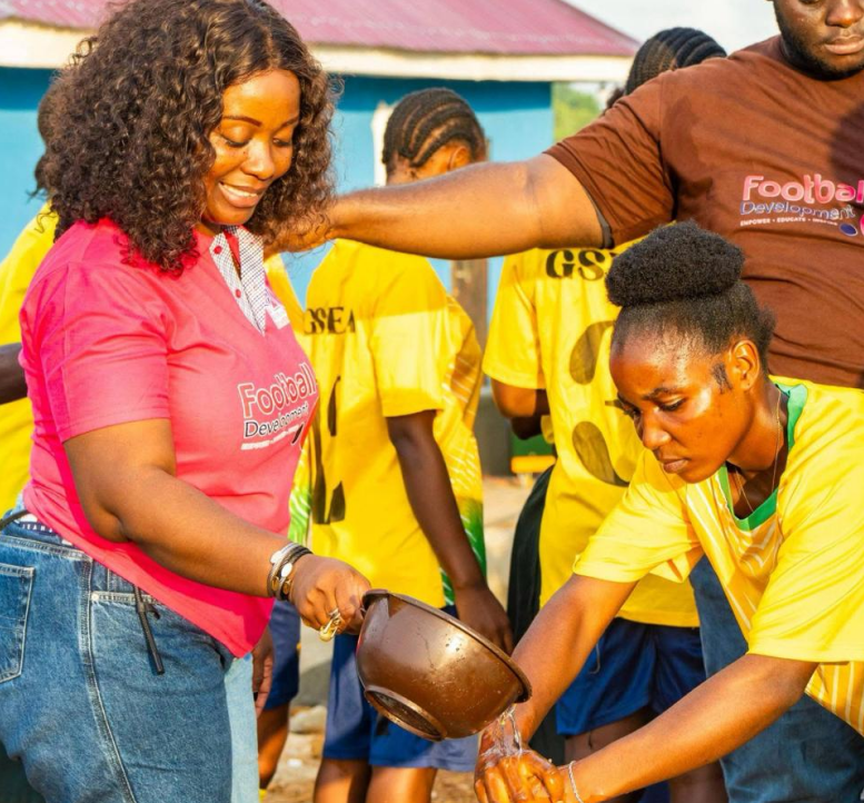 Jodie Reid-Seton Supports Girls Empowerment Camp to Inspire Young Leaders Through Football