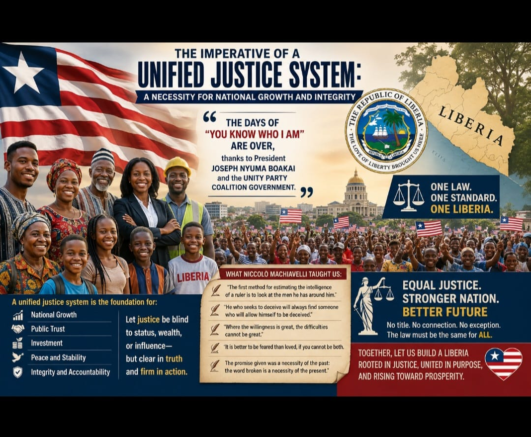 The Imperative of a Unified Justice System: A Necessity for National Growth and Integrity