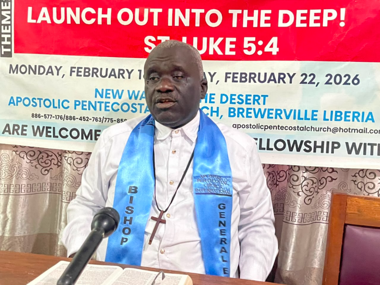 Bishop Brown Challenges State Investigators to Name Senior Government Officials Linked to Aiding and Abetting Drug Trafficking in Liberia