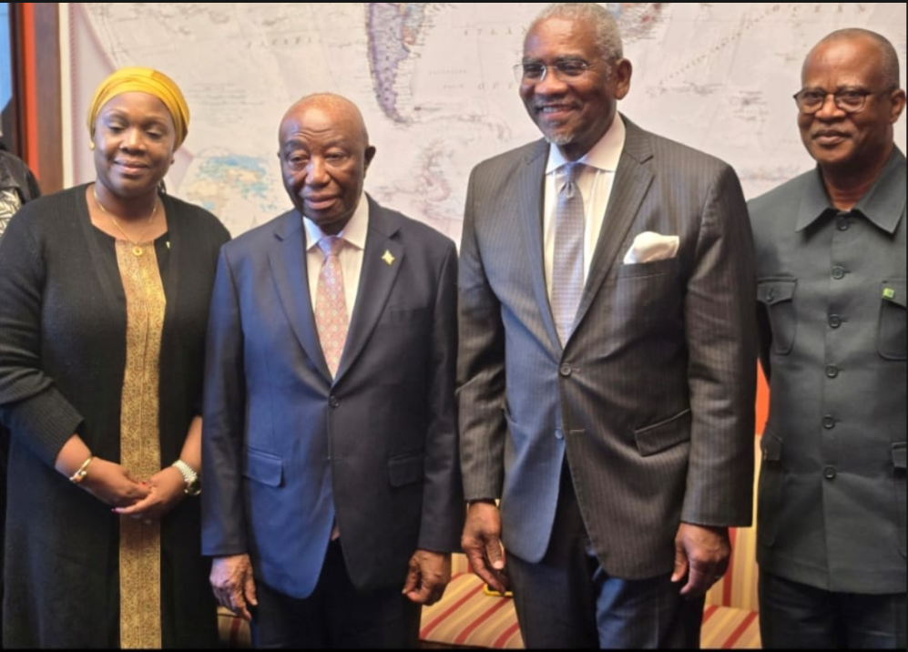 President Boakai, Congressman Meeks Reaffirm Enduring Liberia–United States Partnership