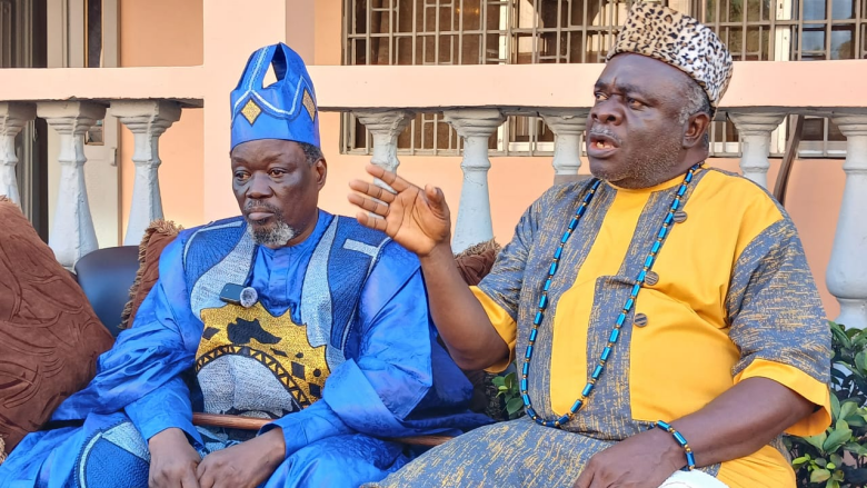 Congolese Traditional Leader Mfumu Nkusu Nangola Calls for Greater African Unity, Heritage, Cultural Identity During Liberia Outreach Mission
