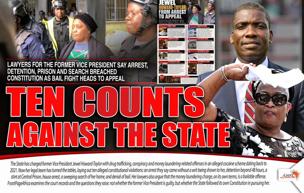 Liberia: Ex-VP's Lawyers Allege Constitutional Breaches in Arrest, Detention