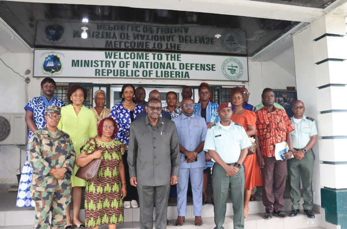 Liberia Defense Ministry Signs MOU for Gender Policy Review
